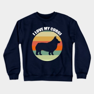 I Love My Corgi Crewneck Sweatshirt